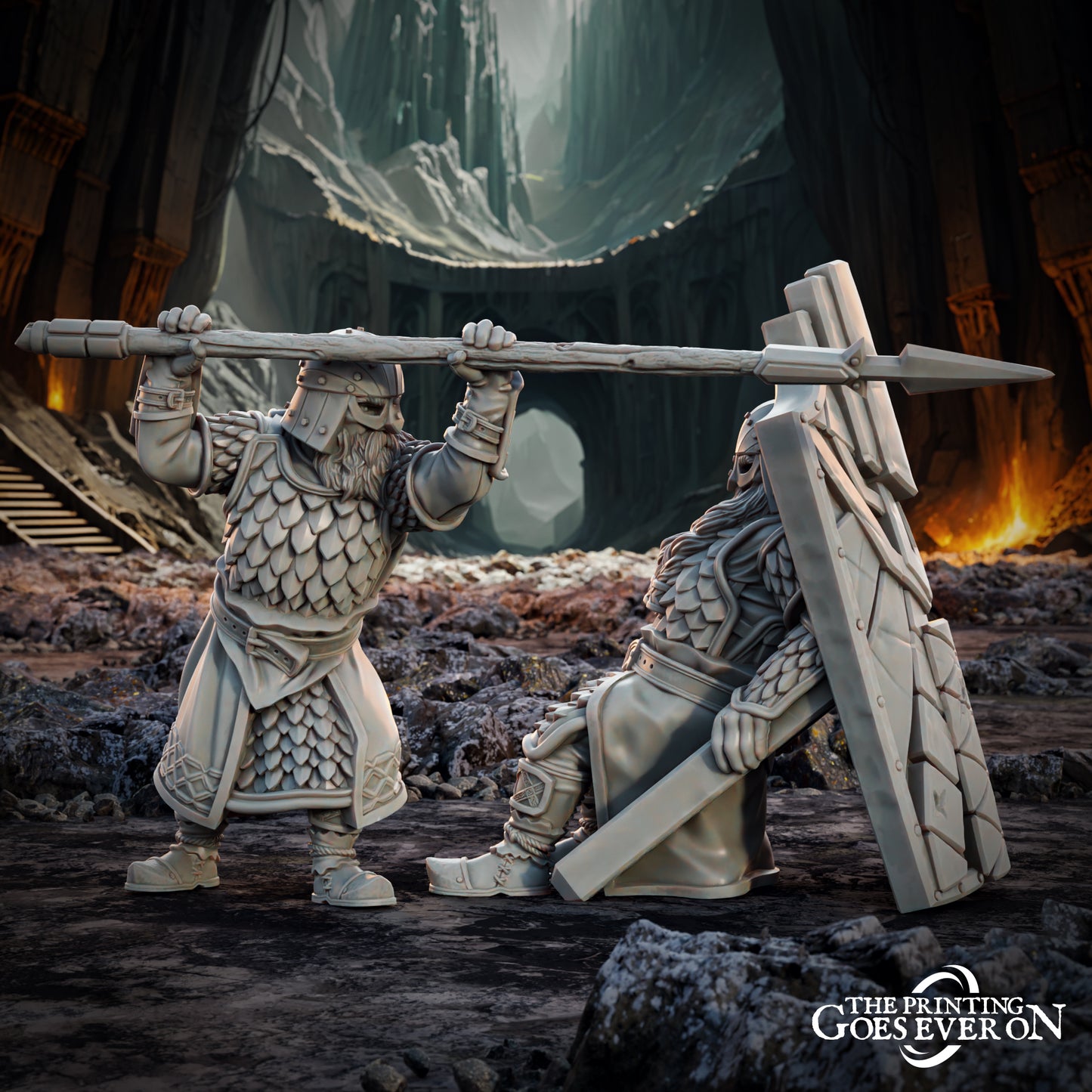 Bergzwerge aus der Tiefe - Schutzwall Team