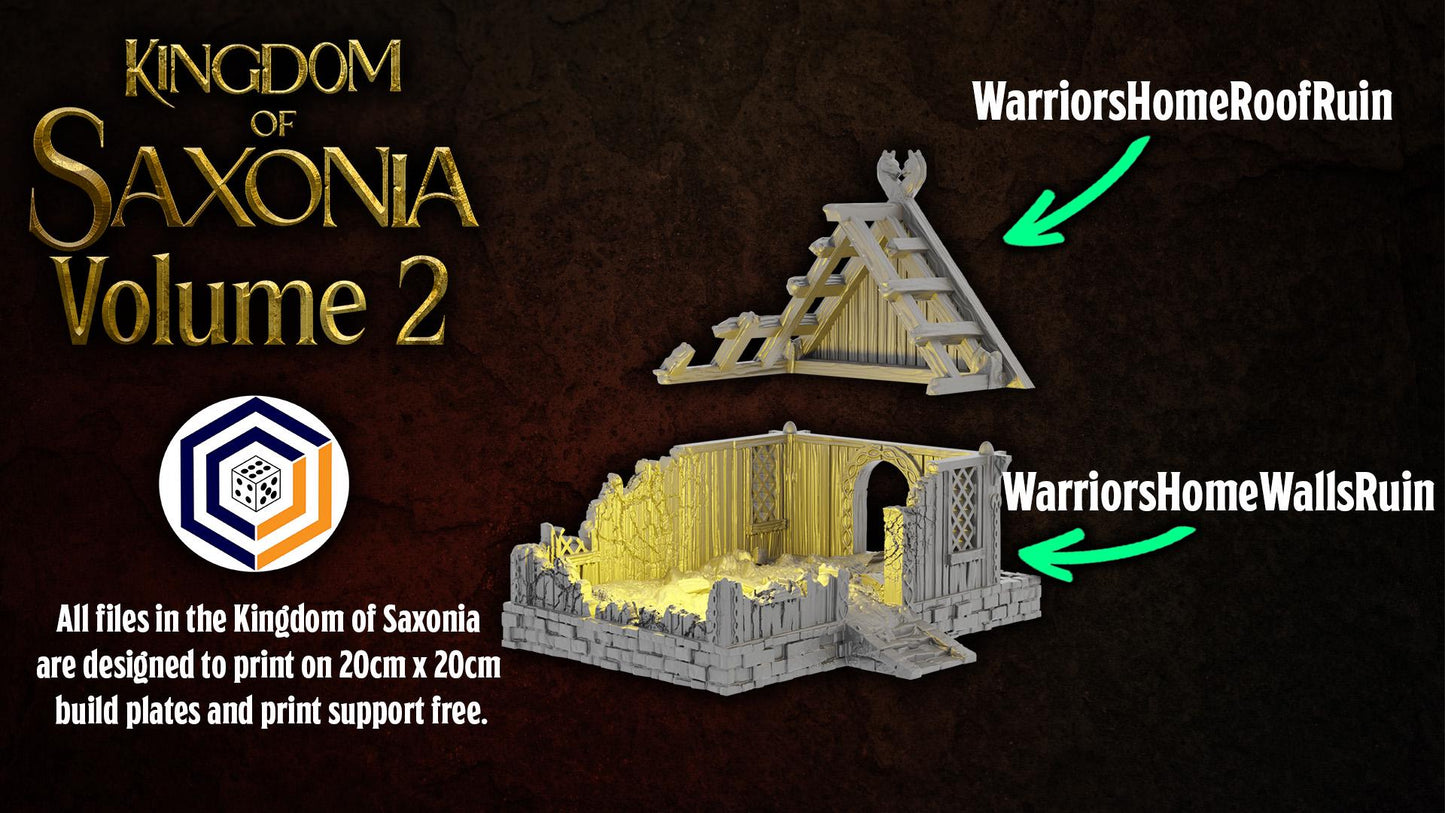 Warriors Home Ruin | Kingdom of Saxonia V2 | MESBG