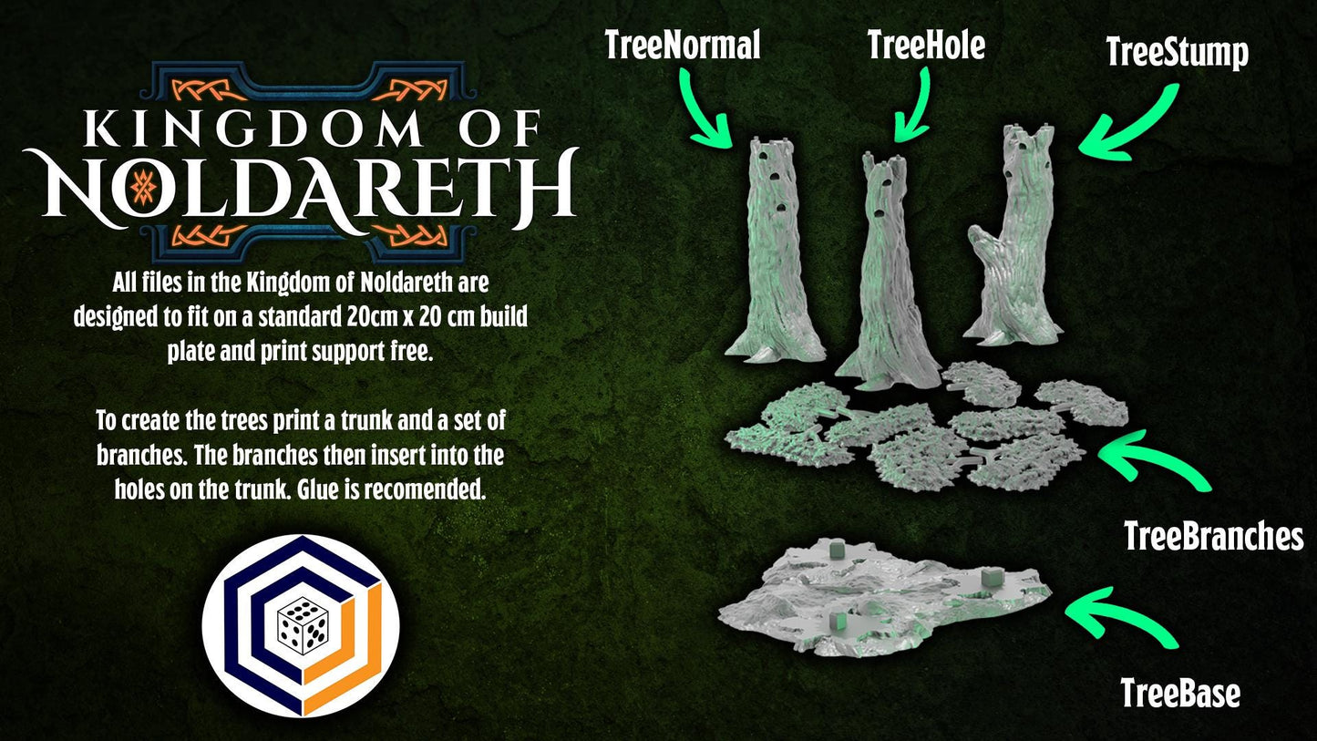 Tabletop Gelände | Trees | Conquest Creations | Kingdom of Noldareth | Herr der Ringe | Fantasy terrain