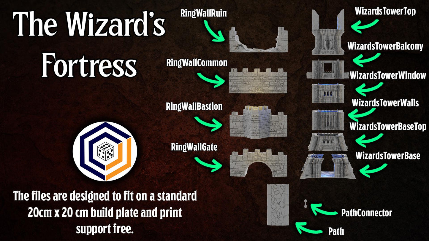 Tabletop Gelände | Wizards Fortress | Conquest Creations | Iron Horde and Wizards Fortress | Herr der Ringe | Fantasy terrain