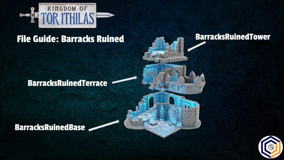 Tabletop Gelände | Barracks | Conquest Creations | Kingdom of Tor Ithilas | Herr der Ringe | Fantasy terrain