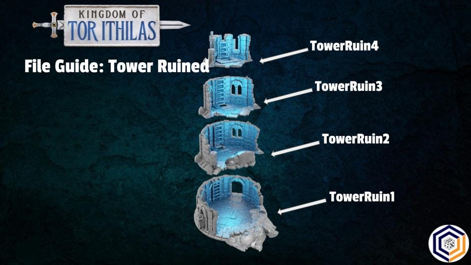 Tabletop Gelände | Tower | Conquest Creations | Kingdom of Tor Ithilas | Herr der Ringe | Fantasy terrain