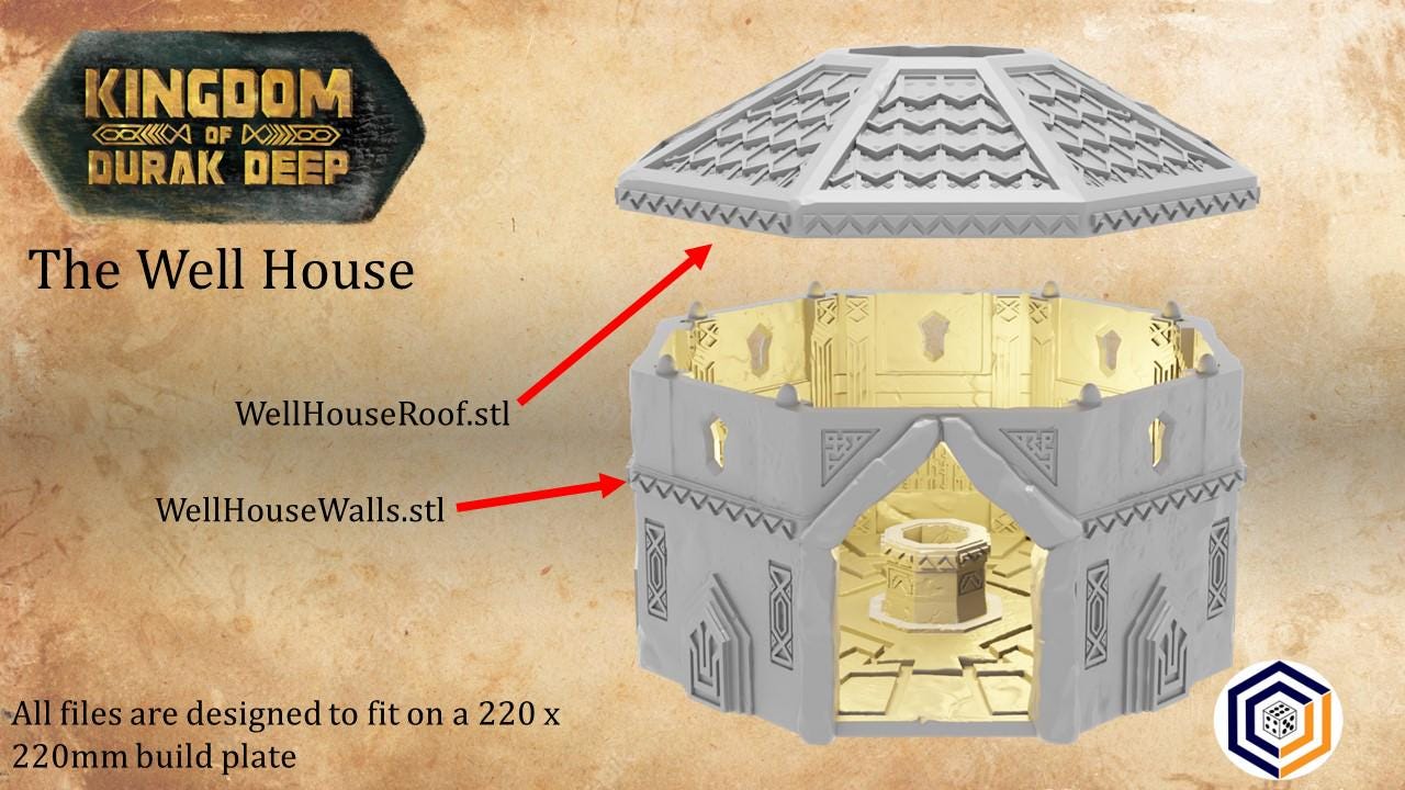 Brunnenhaus | Kingdom of Durak Deep | MESBG