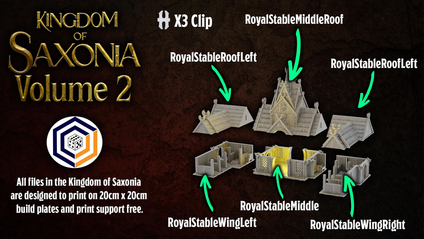 Royal Stable | Kingdom of Saxonia V2 | MESBG