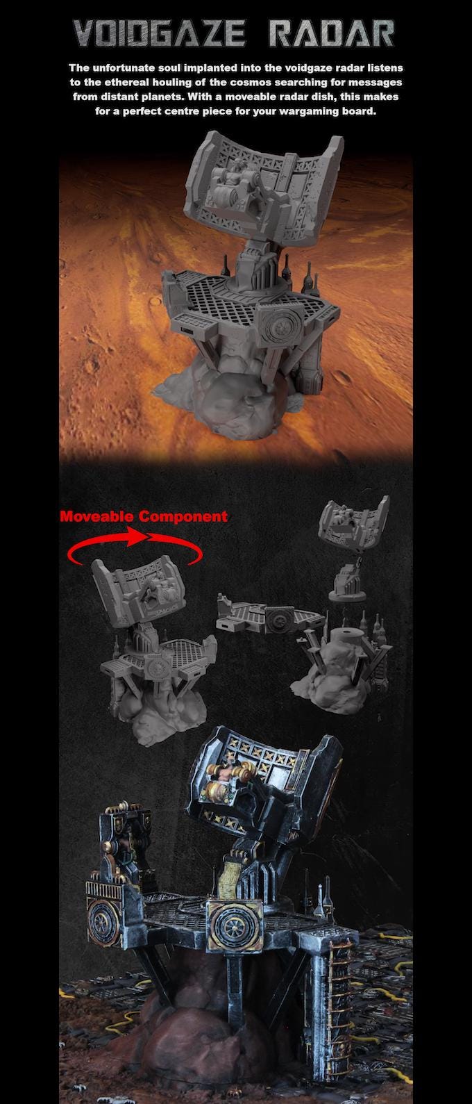 Void Gazer Radar | Battlezone Mars | Space
