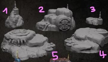Boulders of Mars | Battlezone Mars | Space