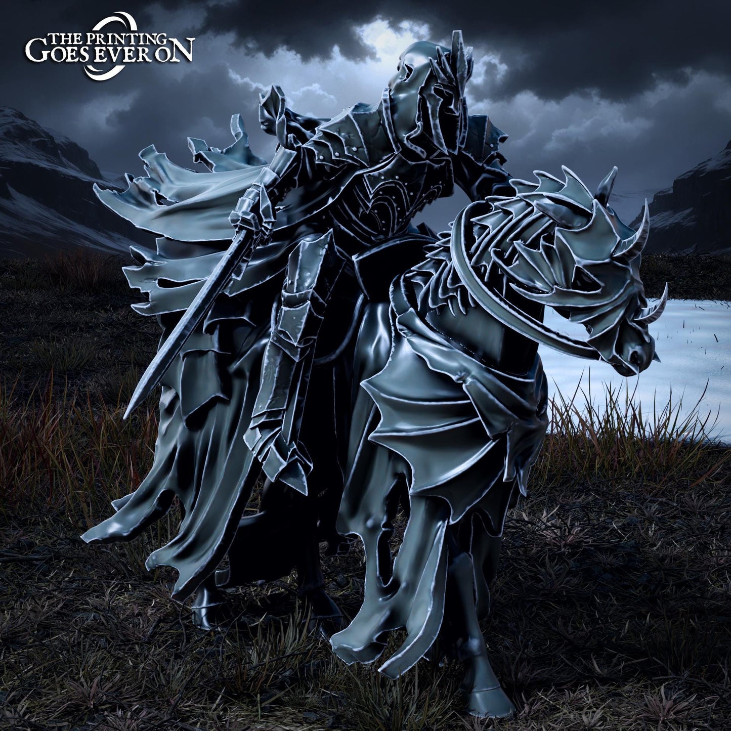 Tabletop Minitures | Dark King | Northern Kingdom | The Printing Goes Ever On | Herr der Ringe | MESBG | Fantasy Miniaturen