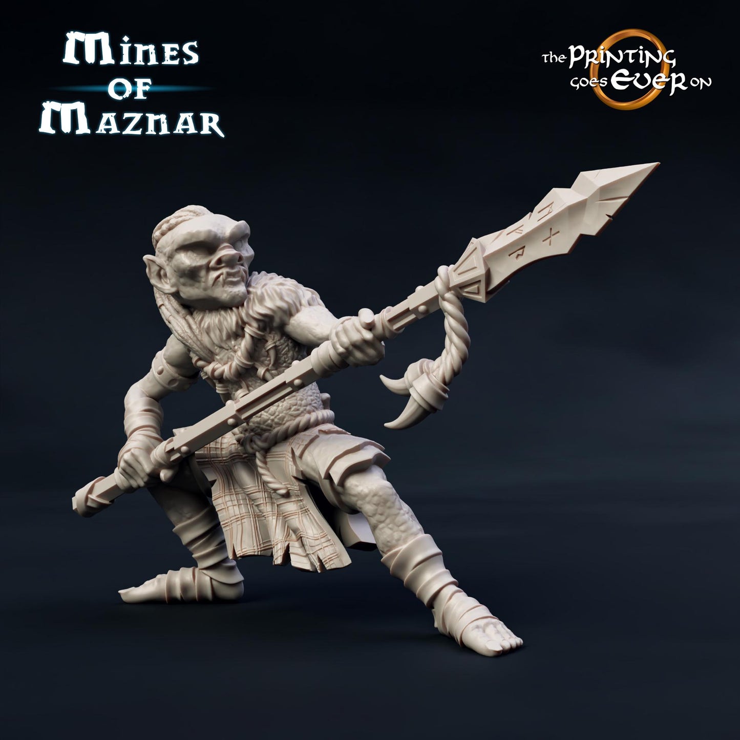 Tabletop Minitures | Goblin Army | Mines of Maznar | The Printing Goes Ever On | Herr der Ringe | MESBG | Fantasy