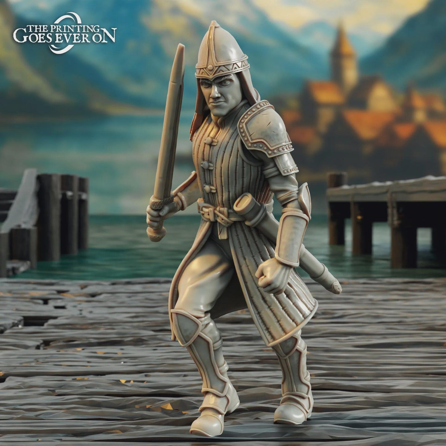 Tabletop Miniaturen | Wasserstadt | Driftport Town | Fantasy Miniaturen | 28mm