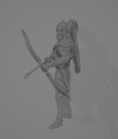 Tabletop Minitures | Elderwood Elves | Soldiers | The Printing Goes Ever On | Herr der Ringe | MESBG | Fantasy Miniaturen