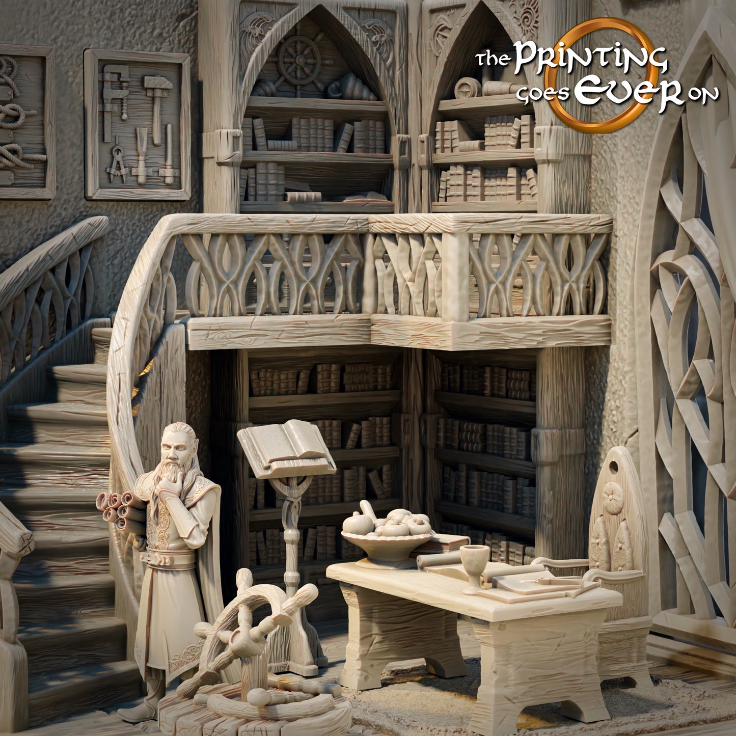 Cerwyn's Study | Silver Shores | MESBG