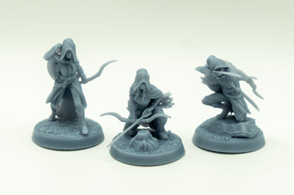 Tabletop Minitures | Elderwood Elves | Ranger | The Printing Goes Ever On | Herr der Ringe | MESBG | Fantasy Miniaturen