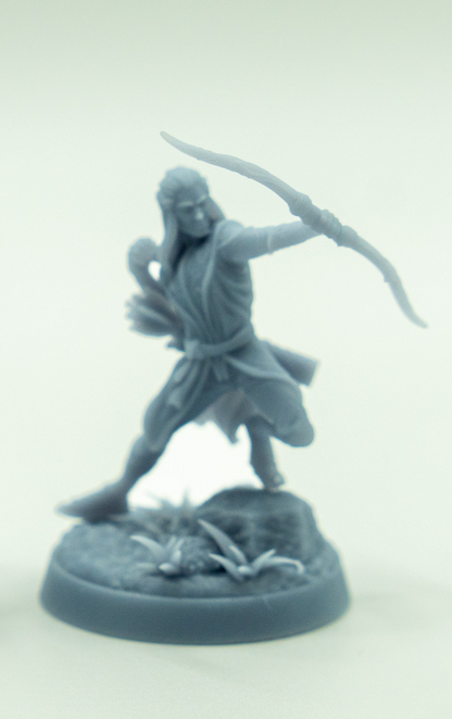Tabletop Minitures | Elderwood Elves | Caracters | The Printing Goes Ever On | Herr der Ringe | MESBG | Fantasy Miniaturen