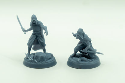 Tabletop Minitures | Elderwood Elves | Ranger | The Printing Goes Ever On | Herr der Ringe | MESBG | Fantasy Miniaturen