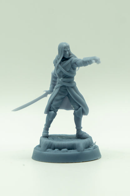 Tabletop Minitures | Elderwood Elves | Commanders | The Printing Goes Ever On | Herr der Ringe | MESBG | Fantasy Miniaturen