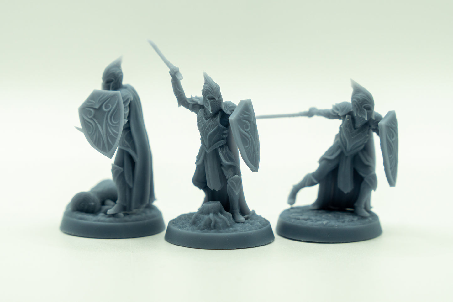 Tabletop Minitures | Elderwood Elves | Greenmantle Guard | The Printing Goes Ever On | Herr der Ringe | MESBG | Fantasy Miniaturen