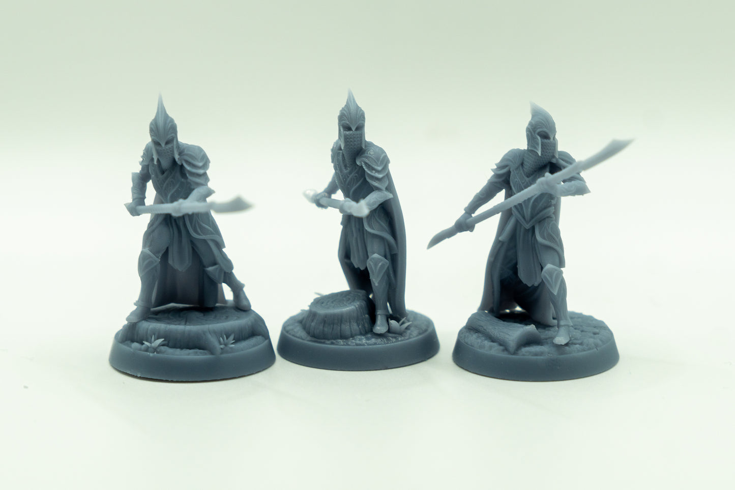 Tabletop Minitures | Elderwood Elves | Greenmantle Guard | The Printing Goes Ever On | Herr der Ringe | MESBG | Fantasy Miniaturen