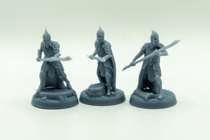 Tabletop Minitures | Elderwood Elves | Greenmantle Guard | The Printing Goes Ever On | Herr der Ringe | MESBG | Fantasy Miniaturen