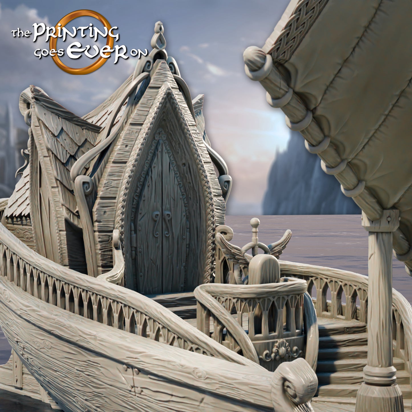 Elven Schiff | Silver Shores | MESBG