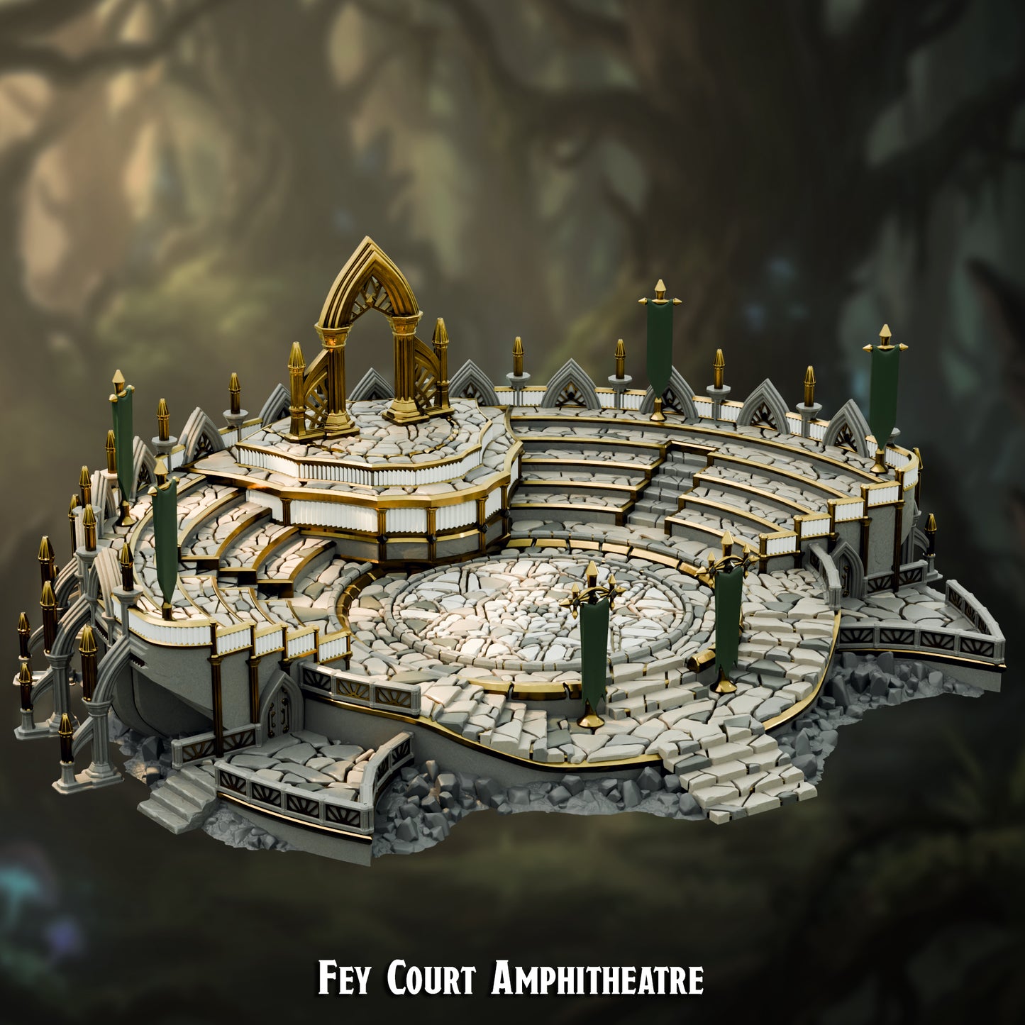 Fey Court Amphitheatre | The Bright Court | Courts of Gwynavir