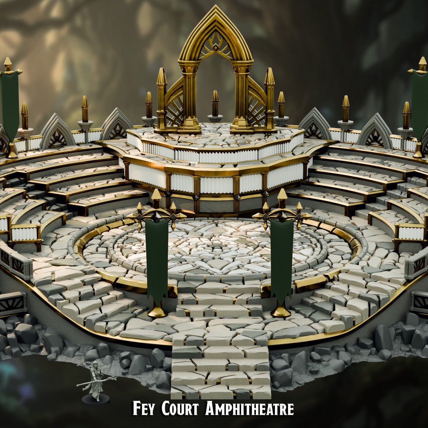 Fey Court Amphitheatre | The Bright Court | Courts of Gwynavir