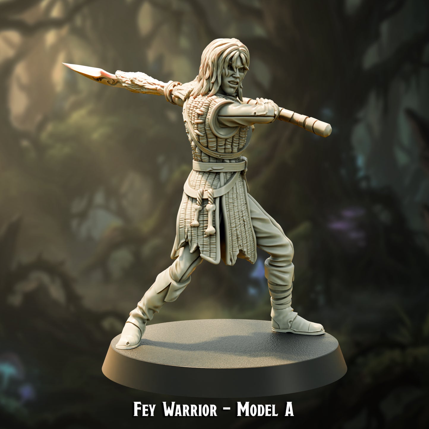 Elven Fey Warrior | Infantry | The Bright Court | Courts of Gwynavir