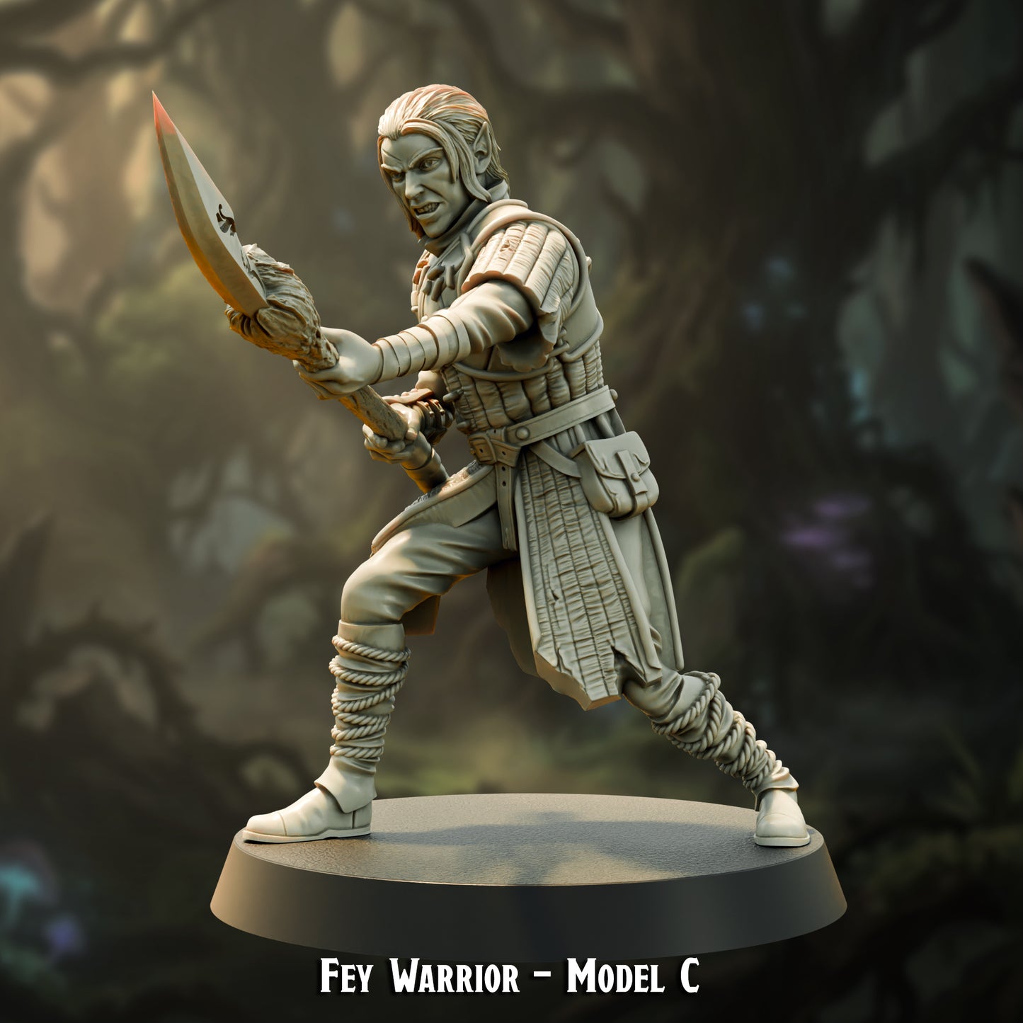 Elven Fey Warrior | Infantry | The Bright Court | Courts of Gwynavir