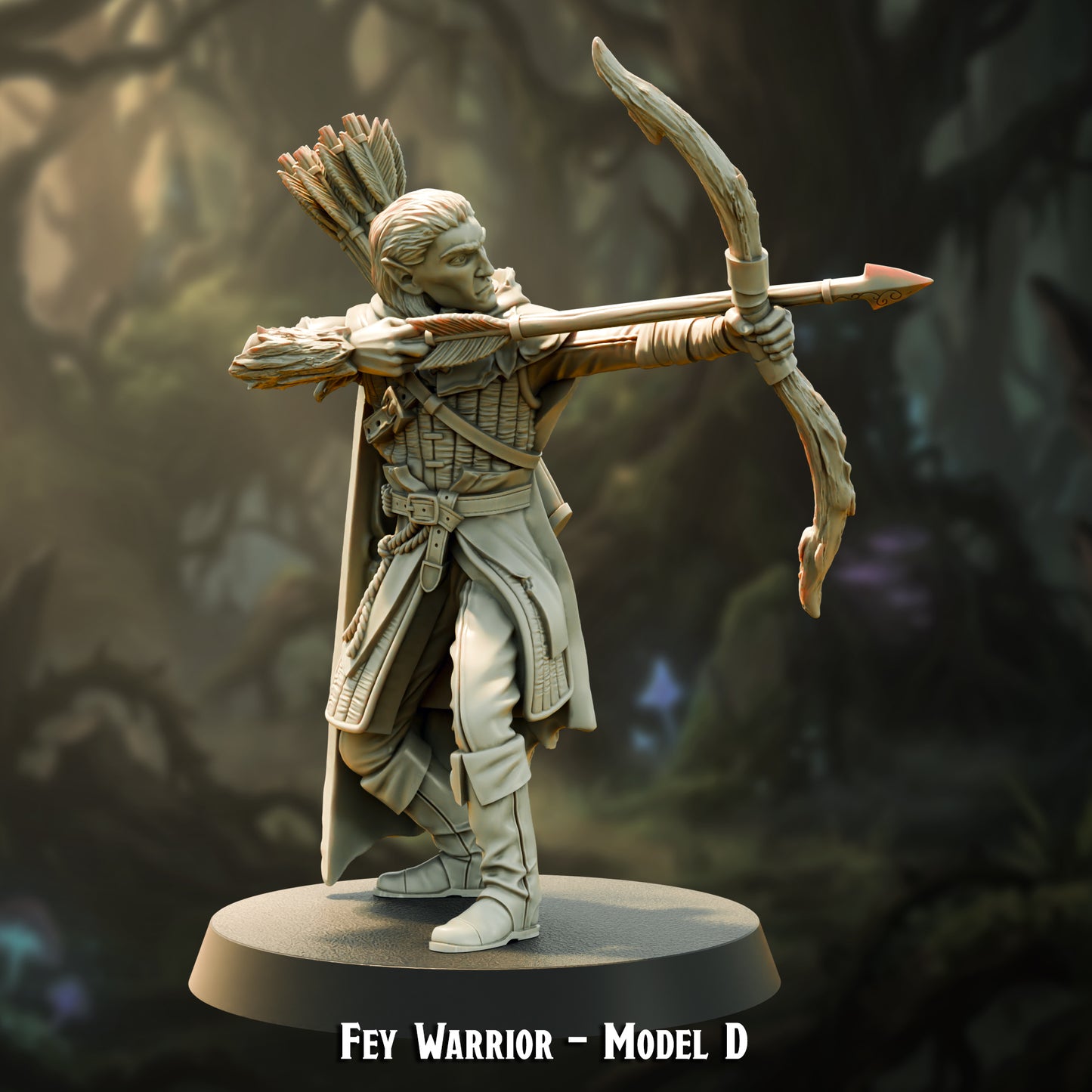 Elven Fey Warrior | Infantry | The Bright Court | Courts of Gwynavir
