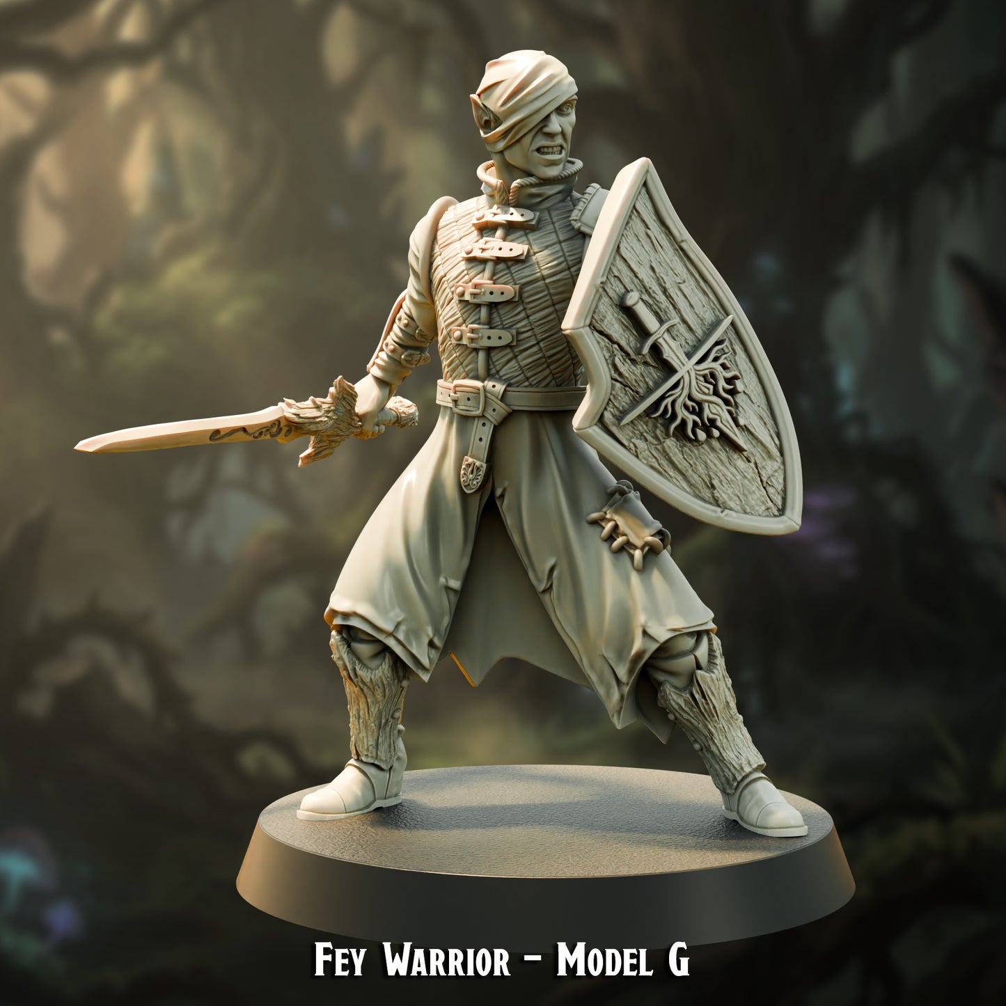 Elven Fey Warrior | Infantry | The Bright Court | Courts of Gwynavir