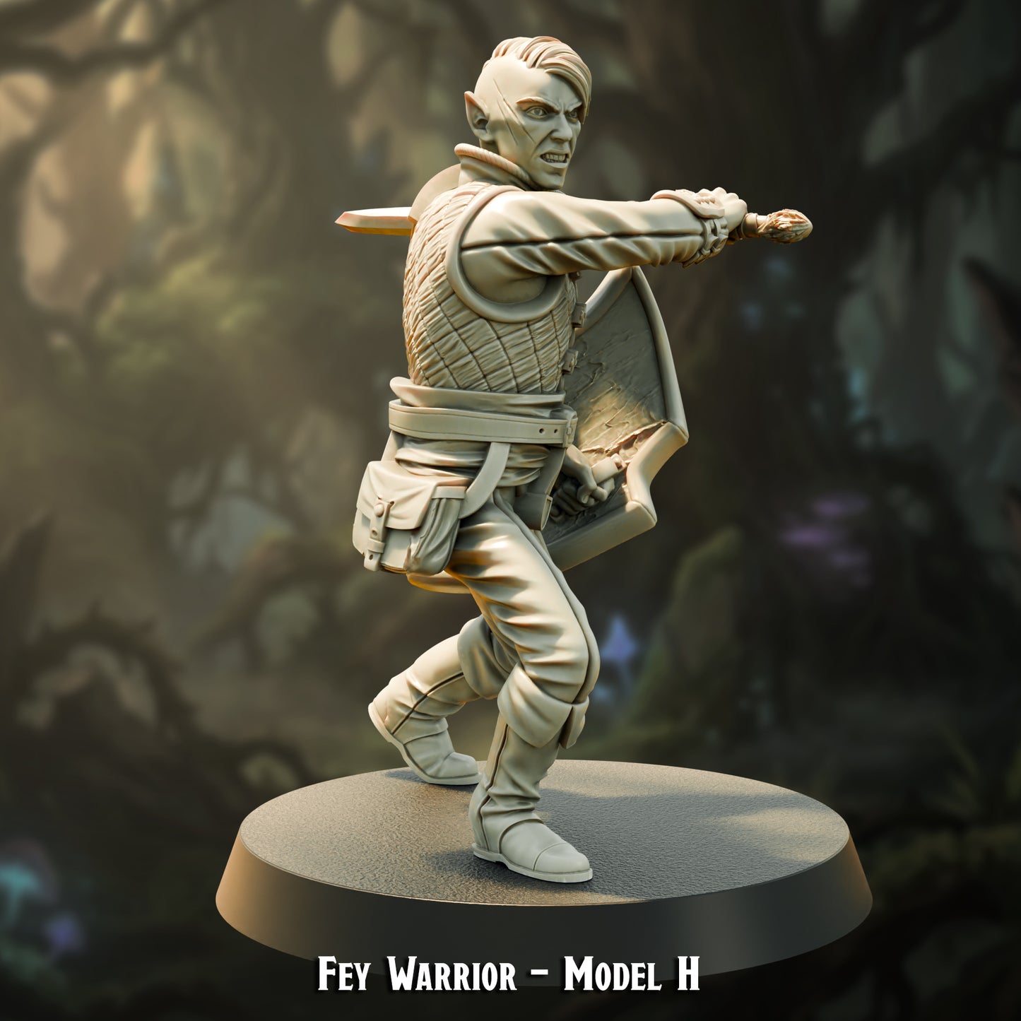 Elven Fey Warrior | Infantry | The Bright Court | Courts of Gwynavir