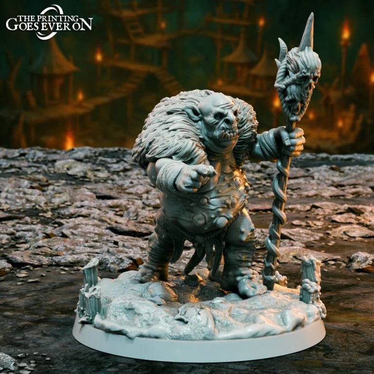 Tabletop Minitures | Goblin | King | The Printing Goes Ever On | Herr der Ringe | MESBG | Fantasy Miniaturen