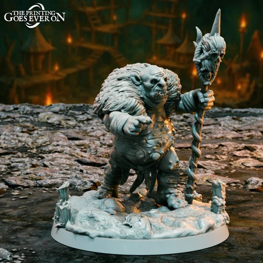 Tabletop Minitures | Goblin | King | The Printing Goes Ever On | Herr der Ringe | MESBG | Fantasy Miniaturen