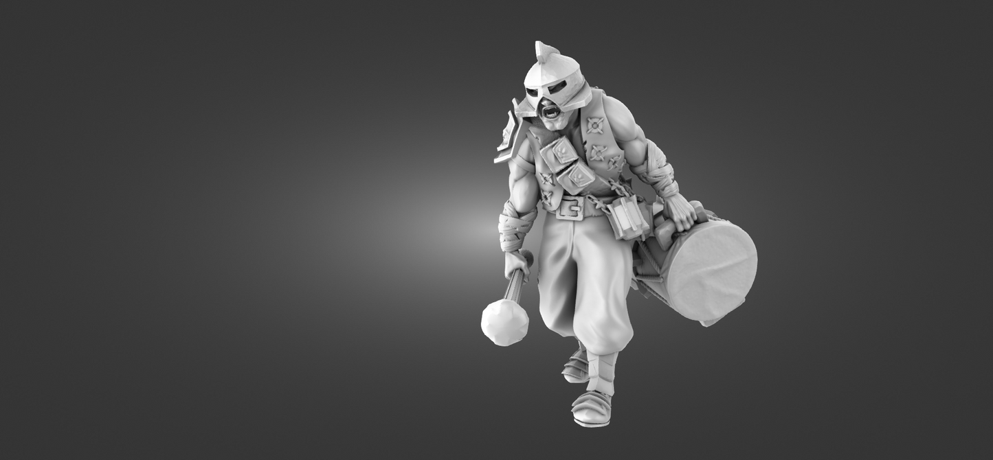 Tabletop Minitures | Half-Orc | Helden | The Printing Goes Ever On & Dandelion | Herr der Ringe | MESBG | Fantasy Miniaturen