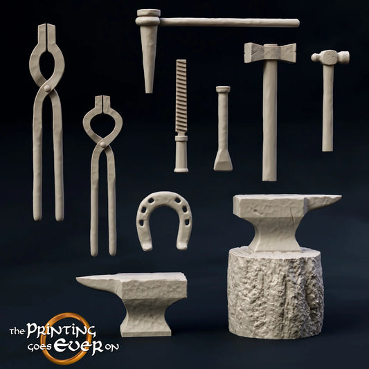 Schmiede - Scatter Gelände / Gegenstände