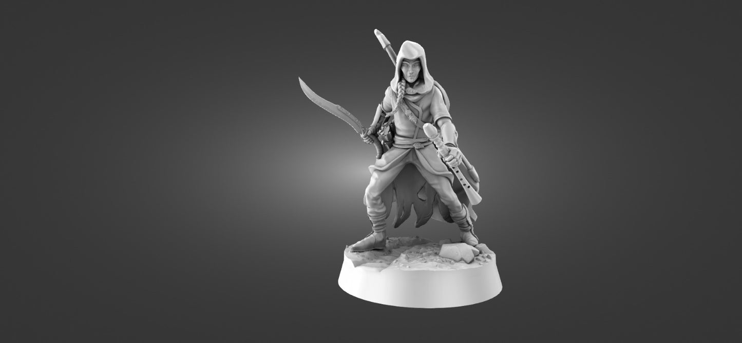 Tabletop Minitures | Elderwood Elves | Sentinel | The Printing Goes Ever On | Herr der Ringe | MESBG | Fantasy Miniaturen