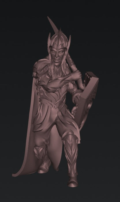 Tabletop Minitures | Elderwood Elves | Soldiers | The Printing Goes Ever On | Herr der Ringe | MESBG | Fantasy Miniaturen