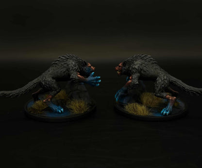 Tabletop Minitures | Werwolf | Axolayr Designs | Herr der Ringe | MESBG | Fantasy Miniaturen