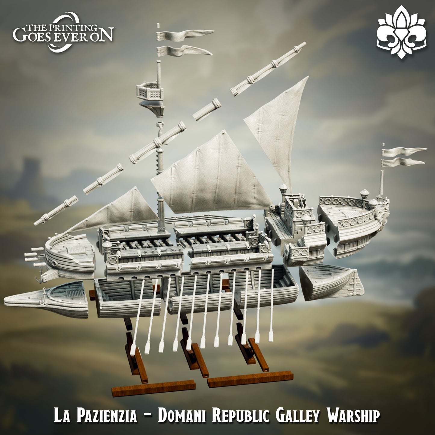 Schiff | Galley Warship | The Landing | Domani Republic