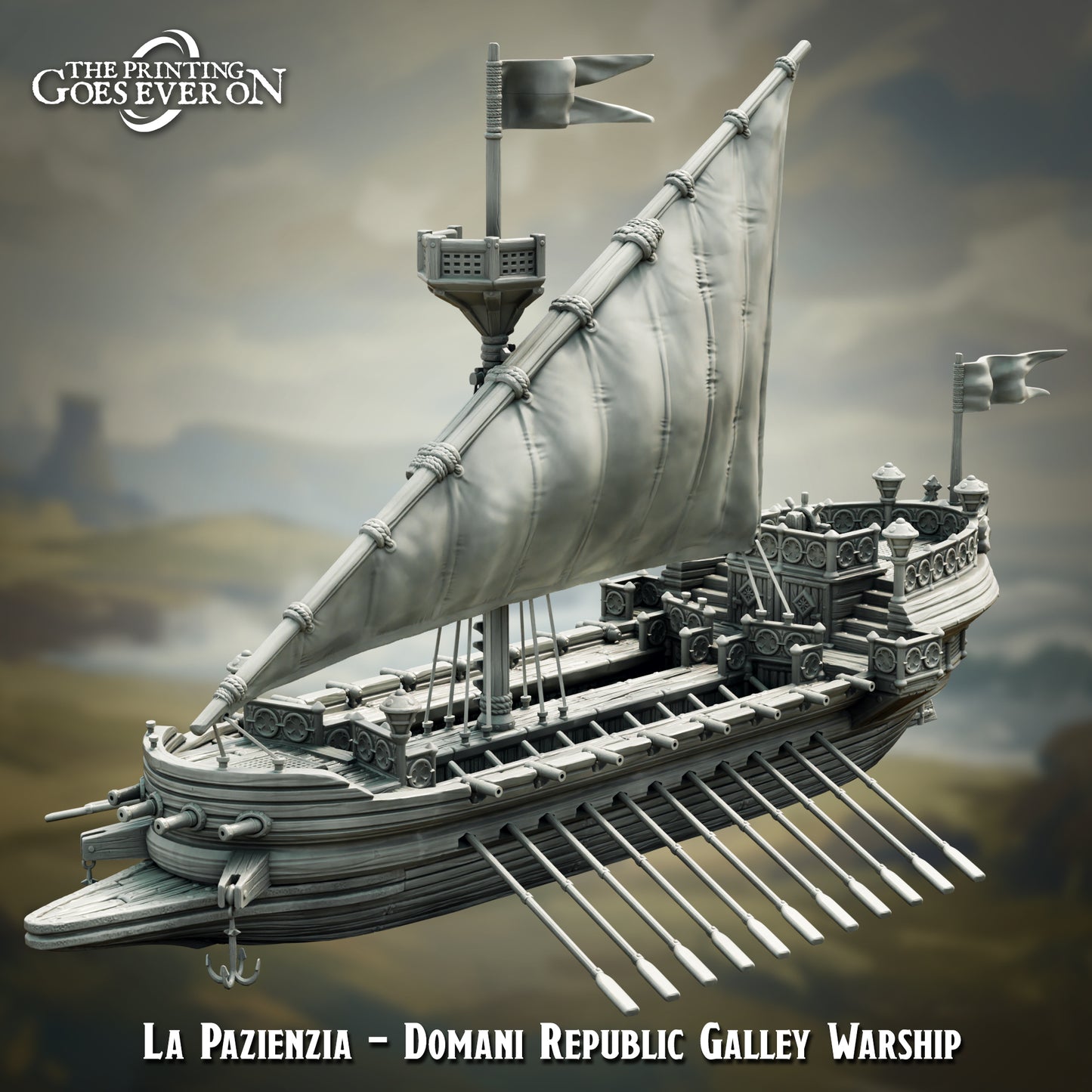 Schiff | Galley Warship | The Landing | Domani Republic