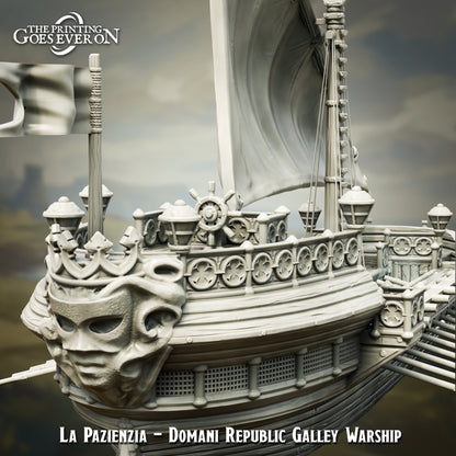 Schiff | Galley Warship | The Landing | Domani Republic