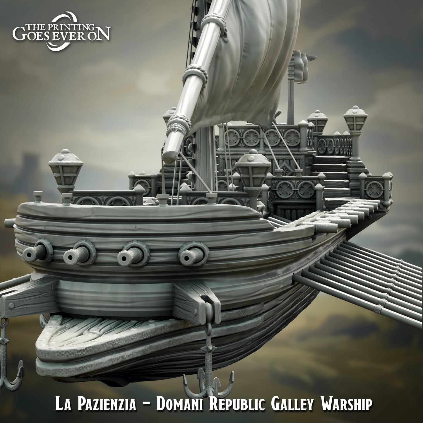 Schiff | Galley Warship | The Landing | Domani Republic