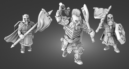 Bergzwerge aus der Tiefe - Helden