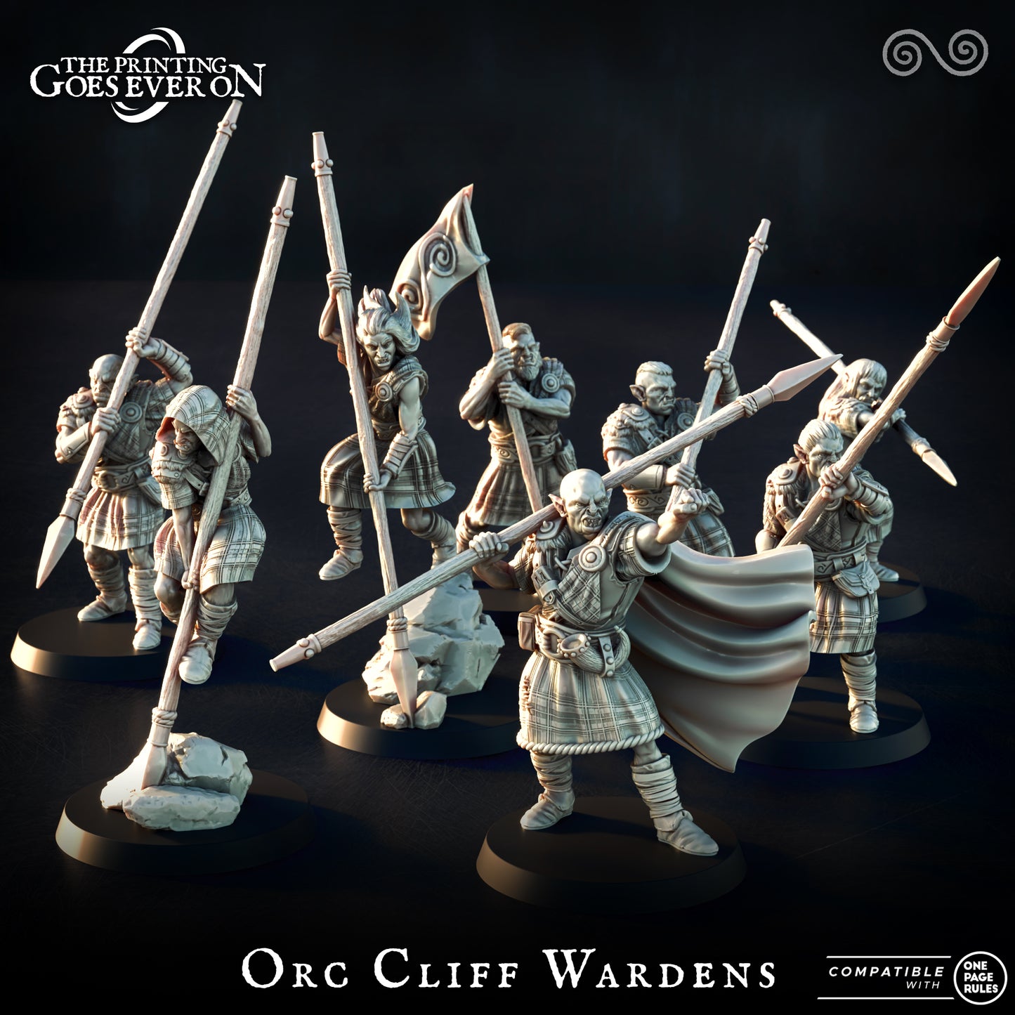 Orc Cliff Wardens | Infantry | Rifts and Rituals | Ard Exarchat