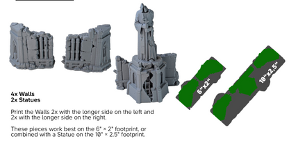 11th Edition | Statue und Wand | Cathedrals of Steel