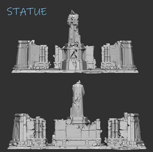 11th Edition | Statue und Wand | Cathedrals of Steel