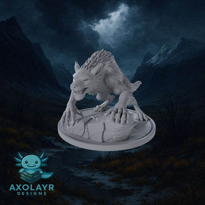 Tabletop Minitures | Werwolf | Axolayr Designs | Herr der Ringe | MESBG | Fantasy Miniaturen