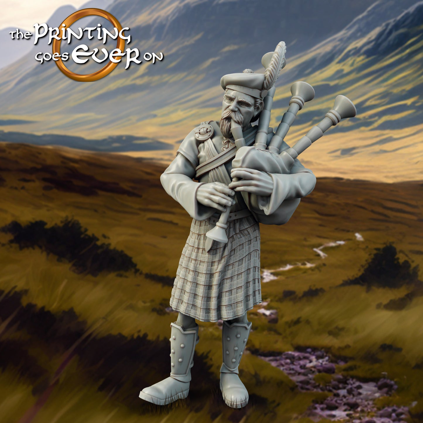Clansman Musiker | Allies and Fiefs | MESBG