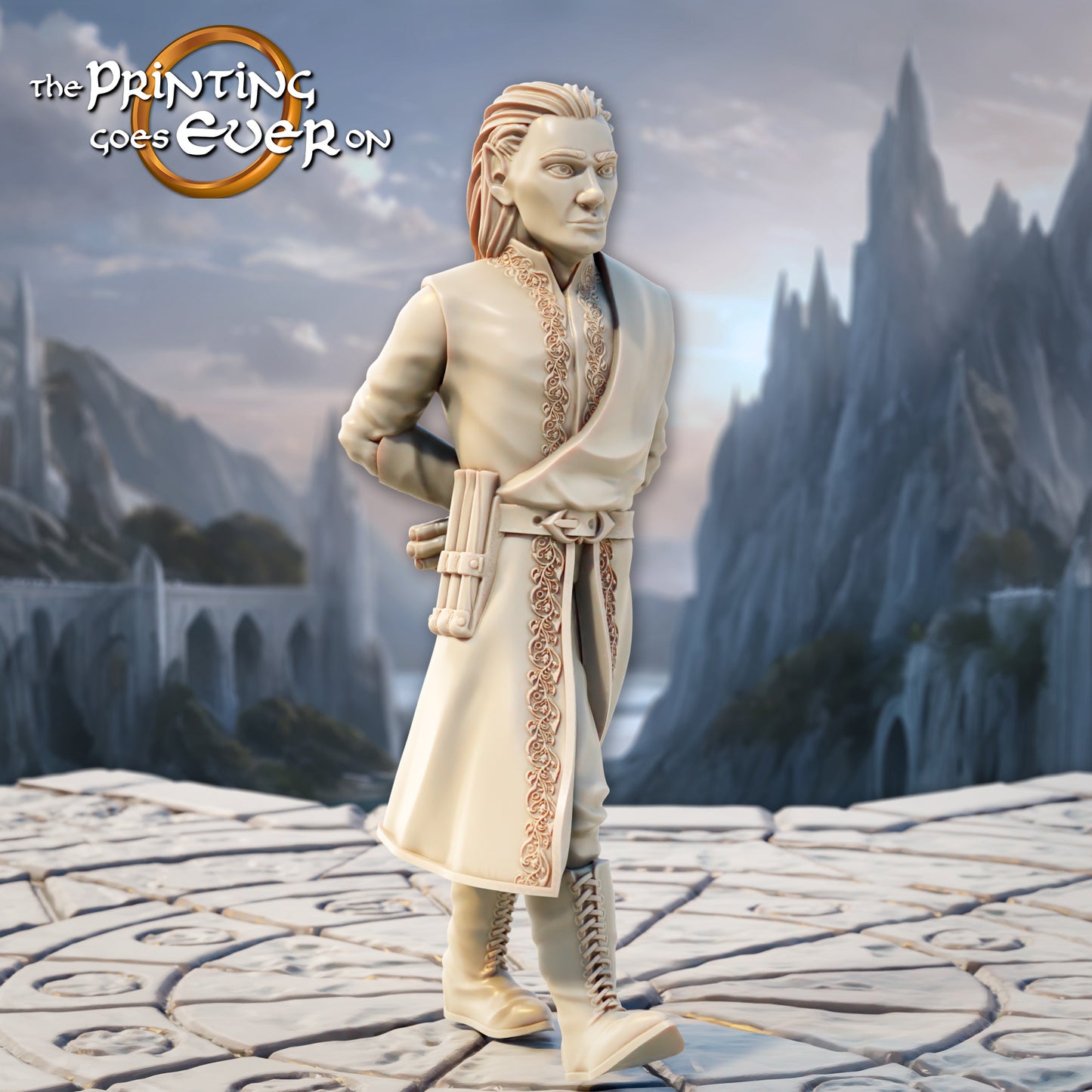 Elven Loremaster | Silver Shores | MESBG