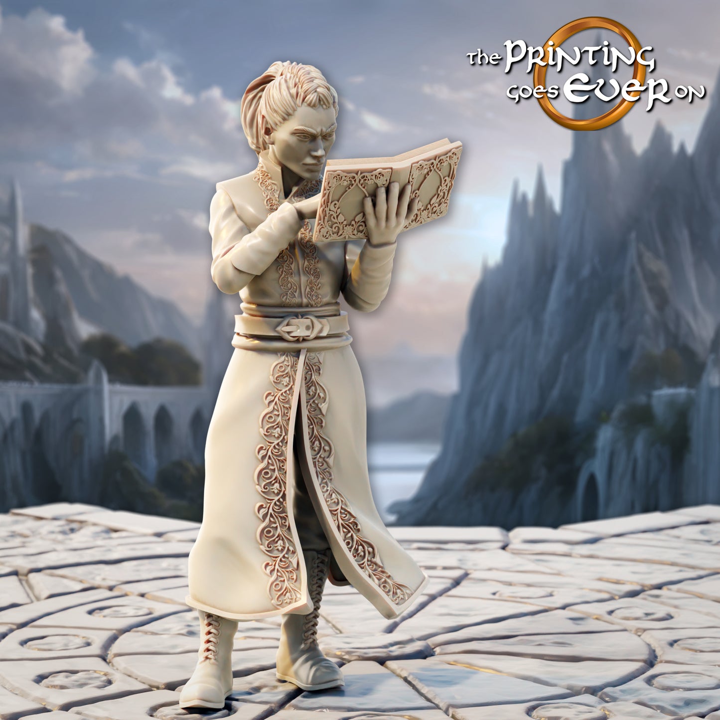 Elven Loremaster | Silver Shores | MESBG
