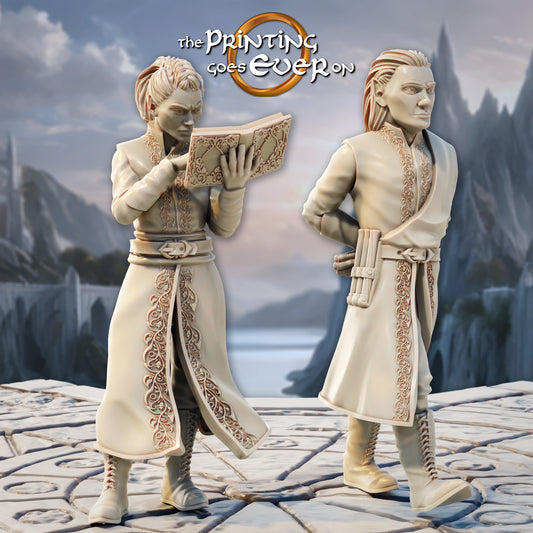 Elven Loremaster | Silver Shores | MESBG